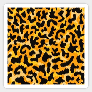 Leopard skin pattern Sticker